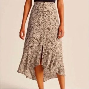 Abercrombie Leopard Skirt